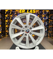 4 Adet BMW ORIJINAL 8*17 5*120 ET30 72.6 SILVER JANT REVİZE EDİLMİŞ (Takım)