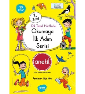 Okumaya İlk Adım Serisi Anetil Düz Yazı (10 )