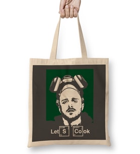 Let's Cook Jesse Pinkman Edition Bez Çanta Uzun Saplı