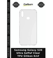 Samsung Galaxy S20 Ultra Şeffaf Clear TPU Silikon Kılıf Cep Koruyucu Mobil Koruma