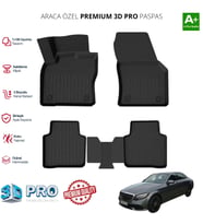 MERCEDES W205 ARACA ÖZEL 3D PASPAS 2014 2015 2016 2017 2018 2019 2020 2021