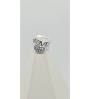 Silver Renk Love Mini Earcuff