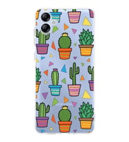 PrintiFy Samsung Galaxy A04e ile Uyumlu Water Color 4  Kamera Korumalı Şeffaf  Kılıf