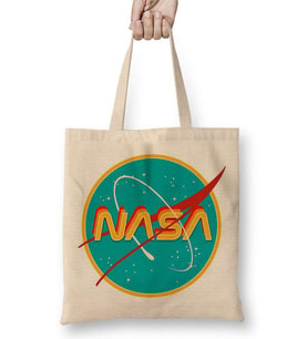 NASA RETRO Bez Çanta Uzun Saplı
