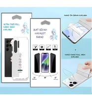 Oppo RENO 2Z - NANO Ekran Koruyucu HAYALET + NANO Arka Kaplama SET Ultra İnce Esnek