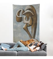Pablo Picasso - Figür Duvar Örtüsü-7300