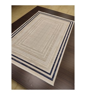 HALIMARKA KZ-NV 45898E KREM MAVİ MODERN SALON HALISI 160X230 CM
