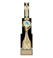 ODAK KUPA - Figürlü Kupalar - Mezuniyet Erkek Figürlü Kupalar FG-036 A - 43 cm