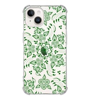 Apple iPhone 14 Plus Uyumlu Köşe Korumalı Antişok Kapak Nostalji Desen Tasarımlı Şeffaf  Kılıf