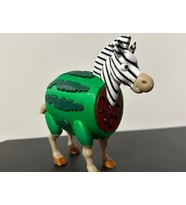 Karpuz Zebra Figürü - El Yapımı 3D Yazıcı Tasarımı Dekoru