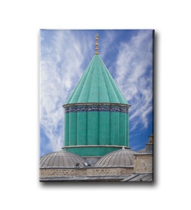 Mevlana Türbesi Yeşil Kubbe Tablo MEVD121