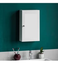 Kapaklı 2 Raflı Askıda Banyo Dolabı Havlu Dolabı Sabunluk Kiler Dolabı Banyo Üst Dolap