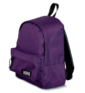 Jacbag Classic Kids - İki Bölmeli Ufak Günlük Mor Sırt Çantası - Jac-34 - Kadın/Kız Çocuk (Çok Renkli)