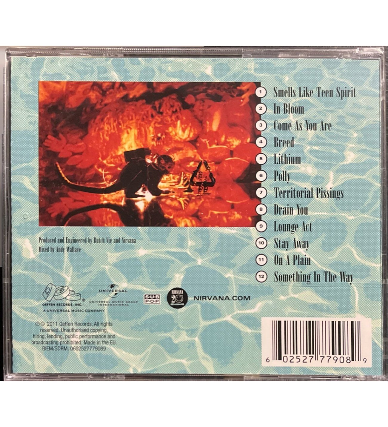 Plak Değildir CD dir) CD Nirvana Nevermind CD