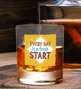 BK Gift DTF Motto Tasarımlı Viski Kadehi-6, Arkadaşa Hediye, Sevgiliye Hediye