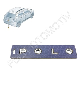 Polo (2020 Ve Sonrası) Bagaj Kapak Polo Yazı 6N5853687