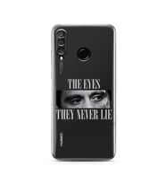 Huawei P30 Lite Uyumlu Baskılı Yumuşak Silikon Şeffaf Telefon Kılıfı