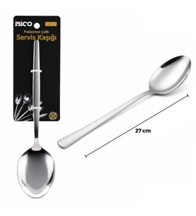 Northcity Krom Metal Servis Kaşığı 27 cm
