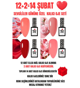 Kalıcı Oje Seti 14 Şubat