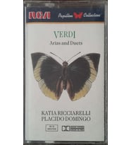 (Plak Değildir KASET tir) Verdi Arias And Duets Kaset