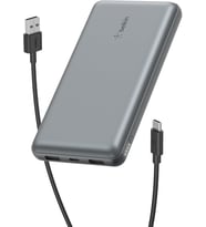 Belkin Usb C Taşınabilir Şarj Cihazı 20000Mah, 20K Powerbank, Usb Type C Giriş Çıkış Portu Ve 2 Usb (Çok Renkli)