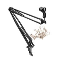 Lastvoice NB40 Pro Mikrofon Standı + SHM-02 Metal Shock Mount (50x50 Büyük Boy)