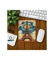 Eyfel Kulesi Baskılı Oyuncu Mousepad 070