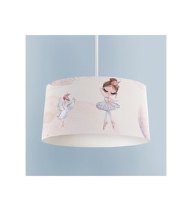 MEKTA HOME BEBEK VE ÇOCUK ODASI Kuğu ve Balerin Desenli Avize