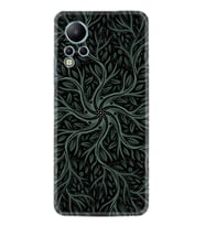 Infınix Note 12 Kılıf Silikon Desen Özel Seri Sarmaşıklar 1675