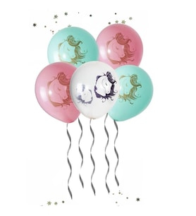 Unicorn Baskılı 10 Lu Latex Balon