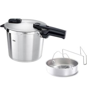 Fissler Vitaquick Premium Düdüklü Tencere Buhar Aparatı Gümüş 6 Litre