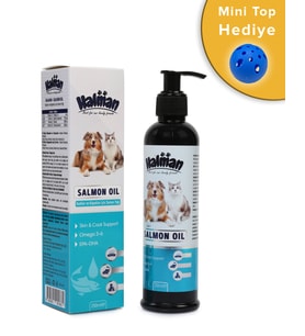 Halman Salmon Oil Kedi ve Köpek Balık Yağı Omega 3-6 250 ML