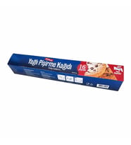 Roll-Up Yağlı Fırın Tepsi Pişirme Kızartma Kağıdı - 42x37 Cm. - 16 Yaprak -1 Kutu