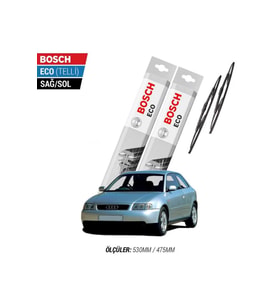 Audi A3 1998 Model Silecek Takımı Bosch Eco (telli)