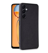 Samsung Galaxy S24 Fe Kılıf Aras Deri Kapak - Siyah