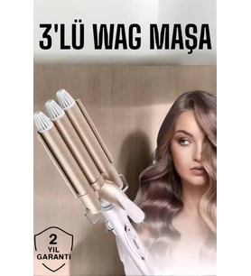 Wag Maşa Negatif İyon Teknolojili Isı Ayarlı Saç Maşası