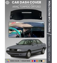 AUDİ 80 (1986-1996) Torpido Örtüsü Ön Göğüs Koruma Torpido Koruma Araca Özel Kaymaz Kolay Montaj