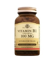 Solgar Vitamin B1 Thiamin 100 mg 100 Vegetable Kapsül