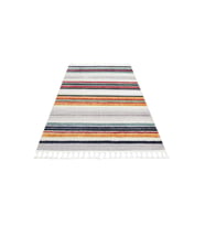 Makine Kaymaz Yıkanabilir Beyaz Modern Triko Salon Mutfak Halısı Koridor Halısı Yolluk trz 02 multy