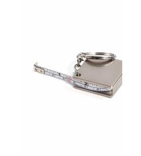 SPELT 120 cm 47 inç Ölçüm Kapasiteli Mini Metal Alüminyum Şerit Metre Ölçüm Bandı Mezura Anahtarlık