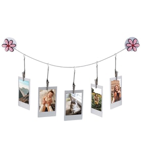 Instax Çiçek Vantuzlu 5 Kıskaçlı Resim Şeridi