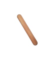 Mini Masif Ahşap Merdane Sade Çap 5cm 35 Cm