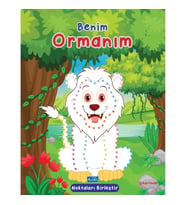 Benim Ormanım - Noktaları Birleştir Çıkartmalı