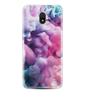 Xiaomi Redmi 8A 8 Pro 9C 9T 10C 11T Pro Kılıf Desenli Silikon Pink Cloud 1305