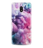 Xiaomi Redmi 8A 8 Pro 9C 9T 10C 11T Pro Kılıf Desenli Silikon Pink Cloud 1305