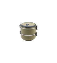 FRESHBOX KAHVERENGİ 2Lİ SEFER TASI SAKLAMA KABI 1.2LT