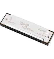 Fender 0990701001 Blues Deluxe Do (C) Majör Mızıka Başlangıç ve Profesyoneller İçin Standart C Majör Diatonik Mızıka