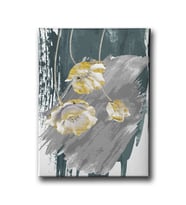 Modern Çiçek Canvas Tablo MİND349