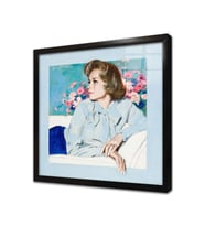 Renkli Pin Up Çerçeveli Cam Tablo