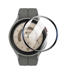 Microsonic Samsung Galaxy Watch 5 Pro 45mm Tam Kaplayan Nano Cam Ekran Koruyucu Siyah